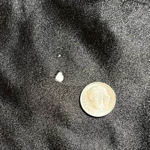 Antique Victorian Fortune Teller Topper Dress Top Black Satin Beaded & Tassels - Picture 14 of 16